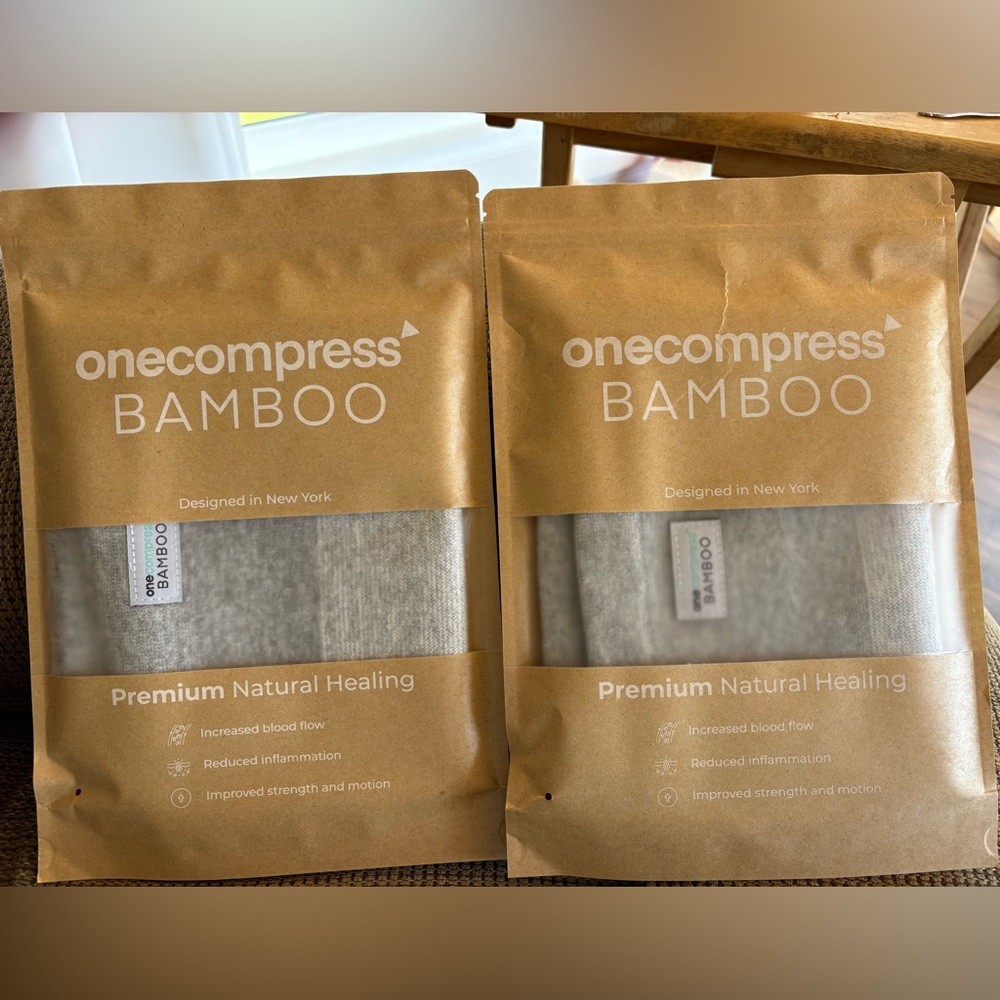 Compression knee sleeves.
